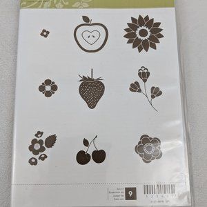 Stampin' Up Fruit & Flowers Unmounted